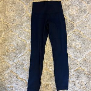 Lululemon navy 25” aligns